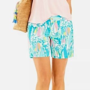 Lilly Pulitzer Multicolored 7 Inch Jayne Shorts - Size 10